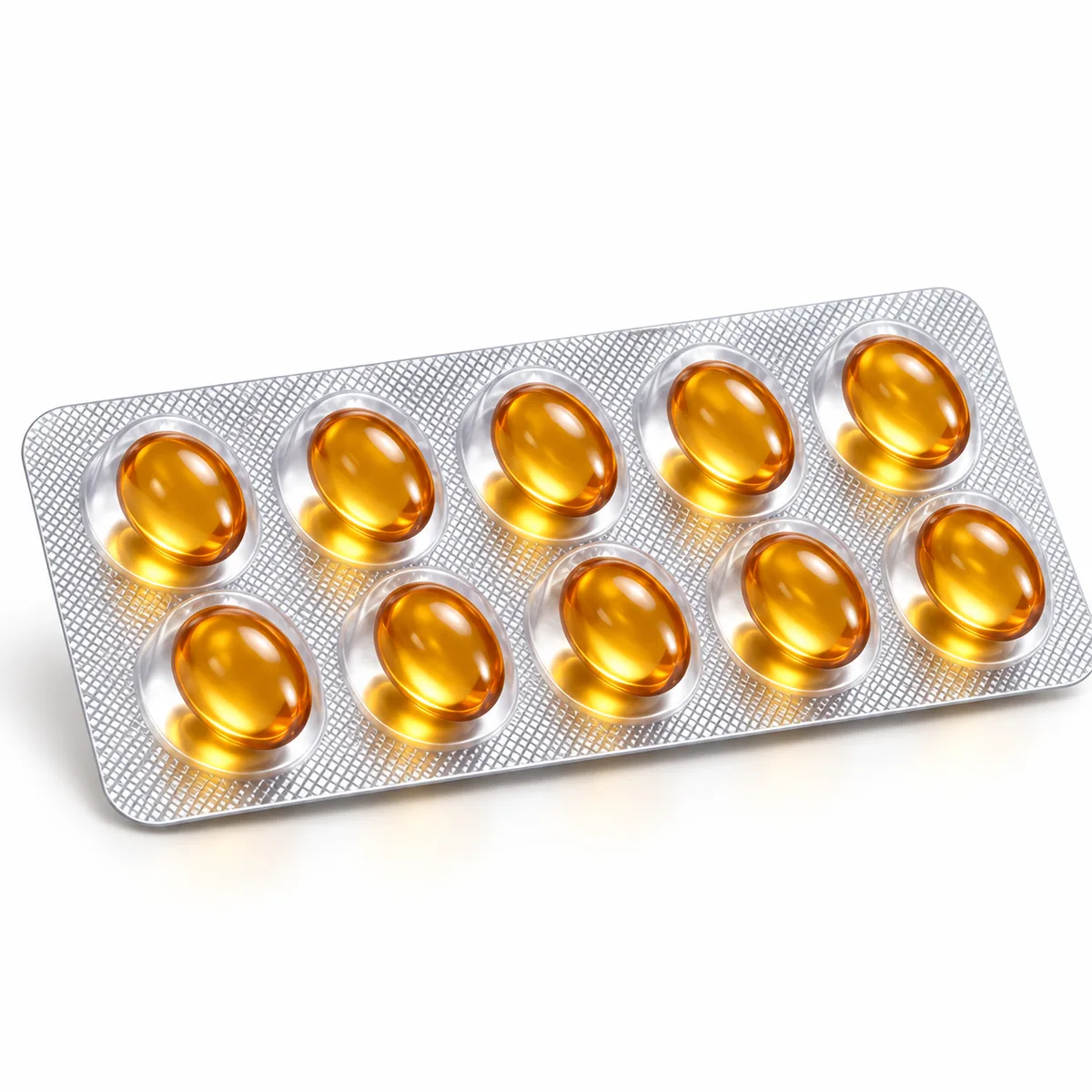 Avosteride 0.5mg dutasteride golden softgel capsules blister pack