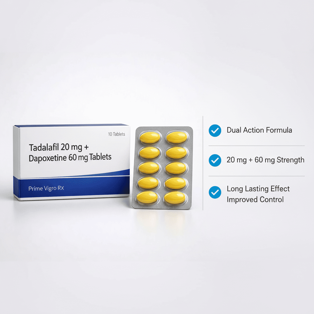 Tadapox benefits long lasting ED and premature ejaculation treatment
