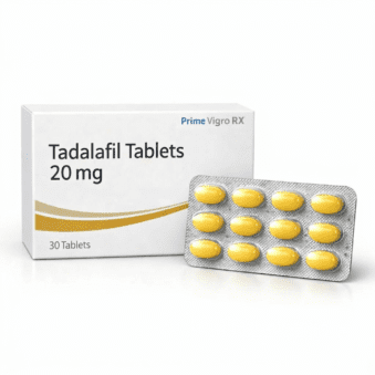 Vidalista 20mg tadalafil composition