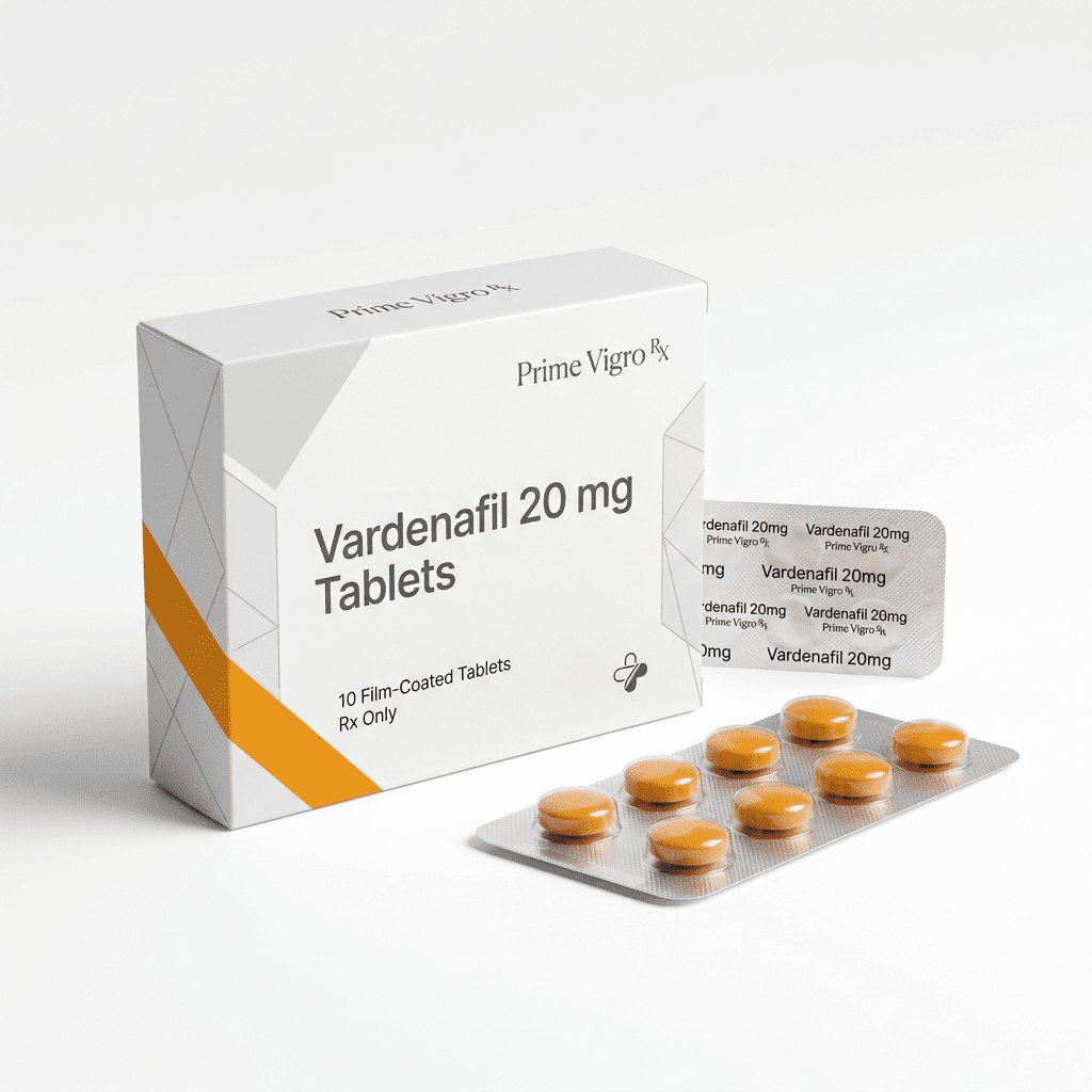 Vilitra 20mg vardenafil composition