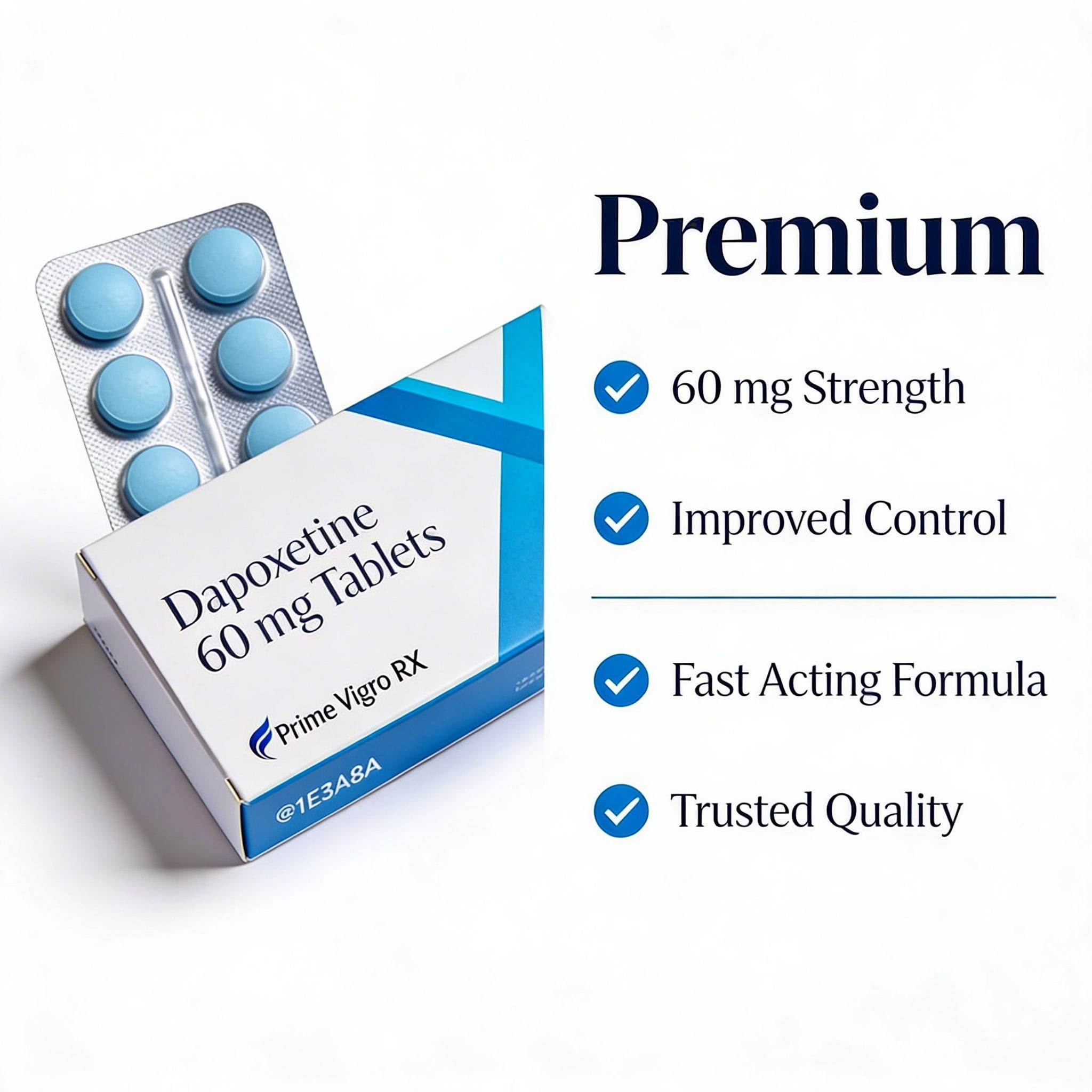 Vriligy 60mg benefits for premature ejaculation control