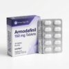 Waklert 150mg armodafinil tablets pack for focus and alertness
